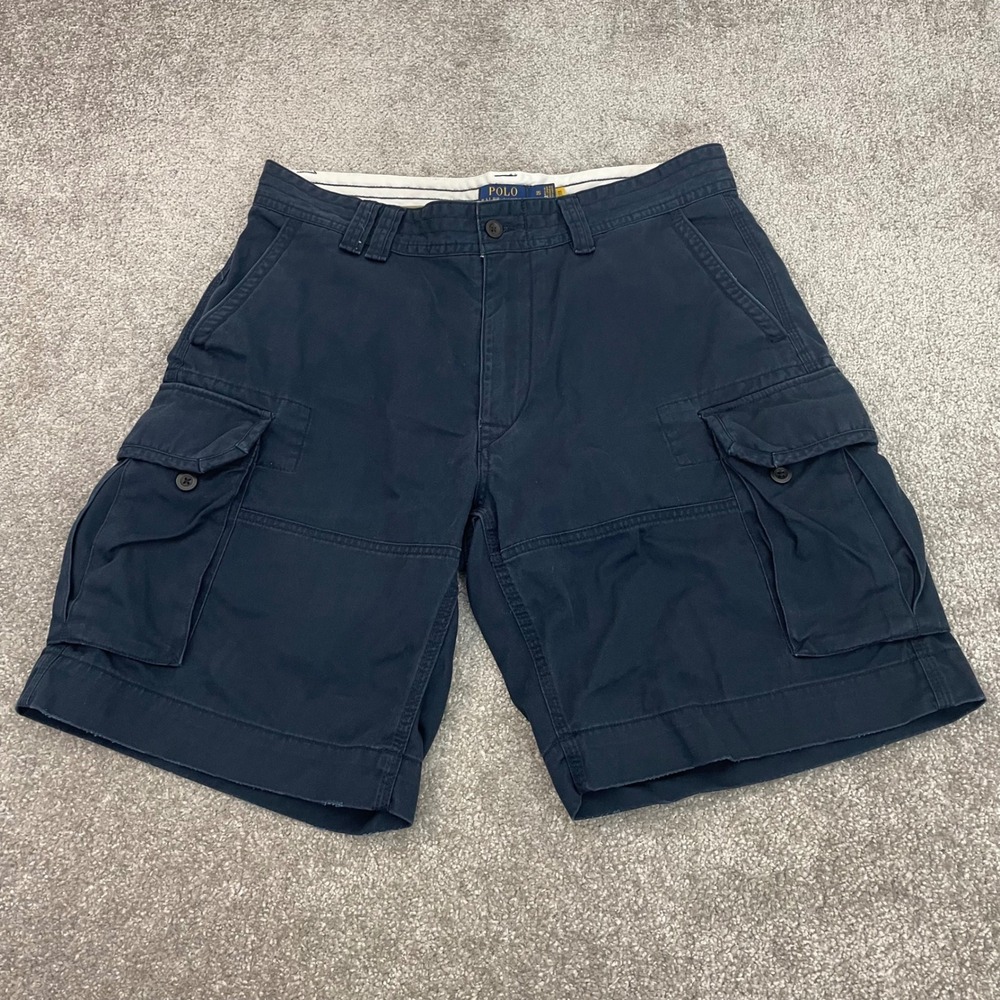 Polo Ralph Lauren Shorts Mens 35 Classic Polo Chino Navy Cargo